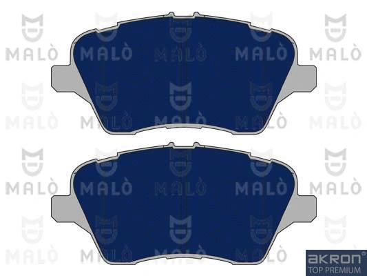 Kit de plaquettes de frein, frein à disque AKRON-MALÒ 1051156