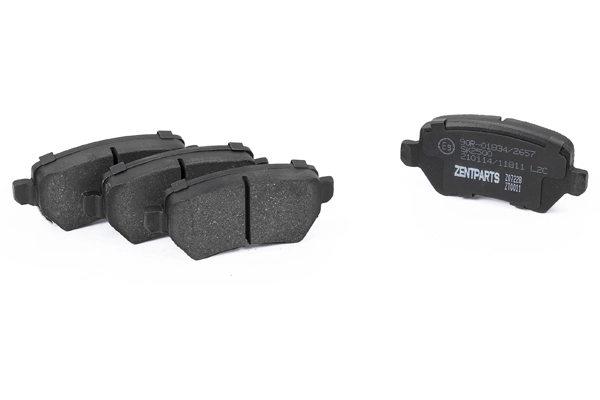 Kit de plaquettes de frein, frein à disque ZentParts Z07228