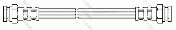 Flexible de frein GIRLING 9001349