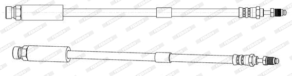 Flexible de frein FERODO FHY2825