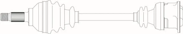 Arbre de transmission GENERAL RICAMBI RV3065