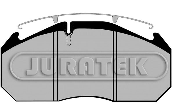 Kit de plaquettes de frein, frein à disque JURATEK JCP760