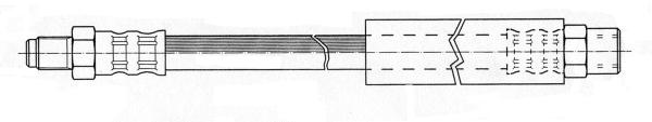 Flexible de frein CEF 511288