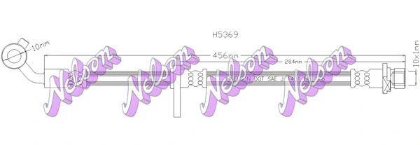 Flexible de frein KAWE H5369
