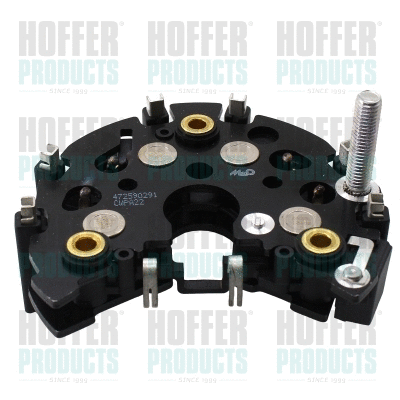 Pont de diodes, alternateur HOFFER 52210