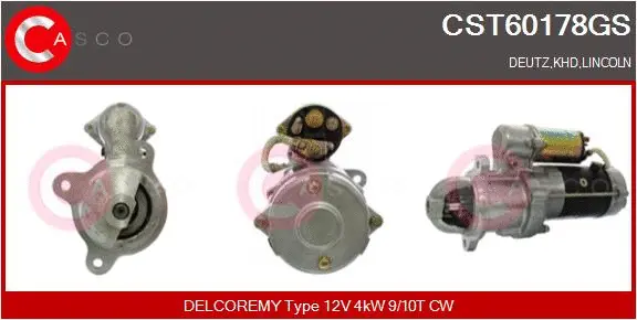 Démarreur CASCO CST60178GS