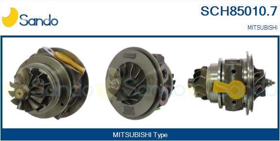 Groupe carter, turbocompresseur SANDO SCH85010.7
