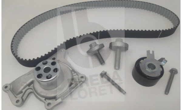 Pompe à eau + kit de courroie crantée BREDA LORETT KPA0361C