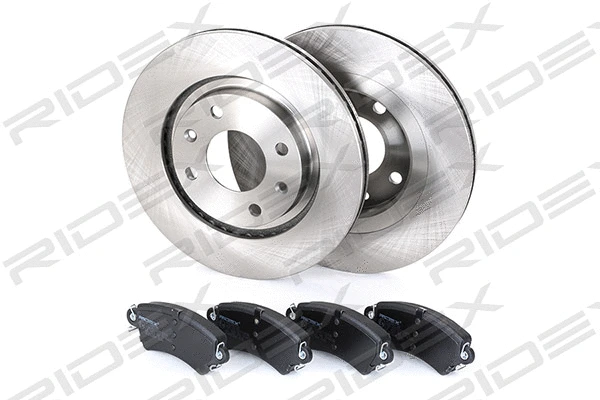 Kit de freins, frein à disques RIDEX 3405B0129