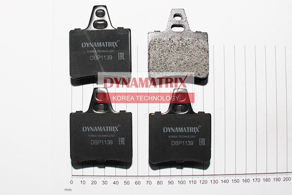 Kit de plaquettes de frein, frein à disque DYNAMATRIX DBP1139