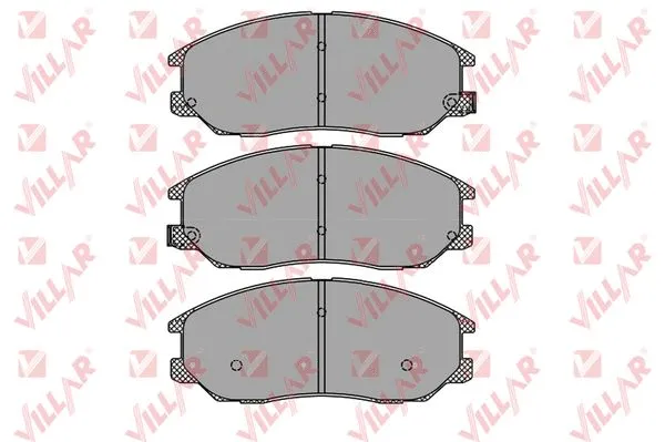 Kit de plaquettes de frein, frein à disque VILLAR 626.1448