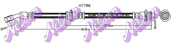 Flexible de frein KAWE H7786