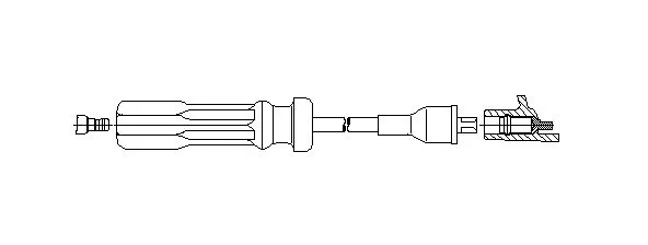 Câble d'allumage BREMI 751/77