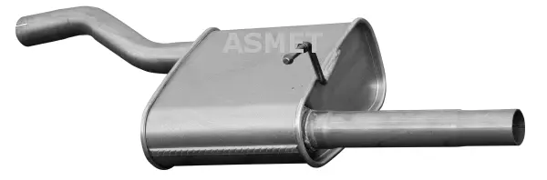 Silencieux arrière ASMET 07.136