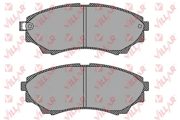 Kit de plaquettes de frein, frein à disque VILLAR 626.1499