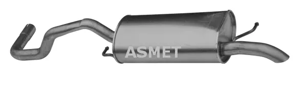 Silencieux arrière ASMET 19.015