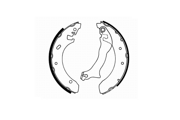Jeu de mâchoires de frein SCT - MANNOL SS 524