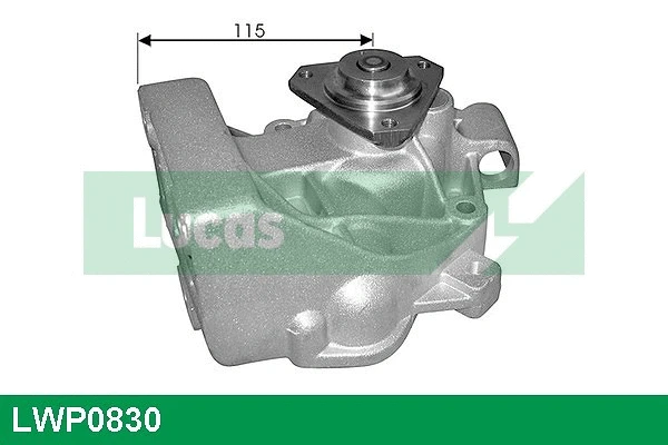 Pompe à eau, refroidissement du moteur LUCAS LWP0830