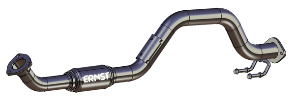 Tuyau d'échappement VEGAZ GmbH VR-300ERNS
