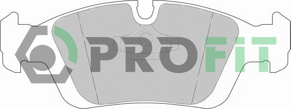 Kit de plaquettes de frein, frein à disque PROFIT 5000-0725 C