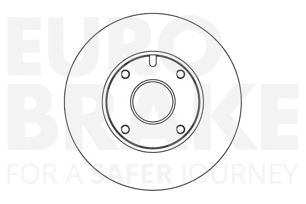 Disque de frein EUROBRAKE 5815205101