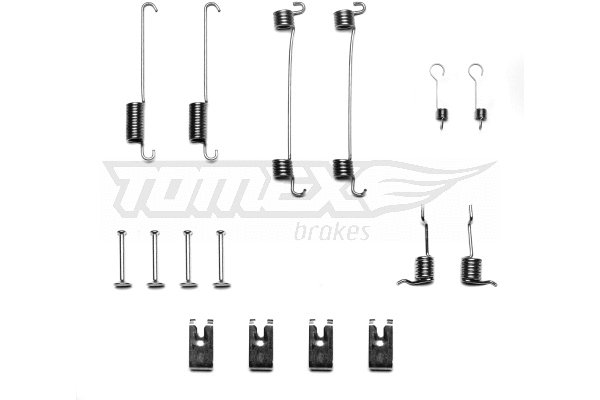 Kit d'accessoires, mâchoire de frein TOMEX Brakes TX 40-10