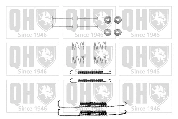 Kit d'accessoires, mâchoire de frein QUINTON HAZELL BFK205