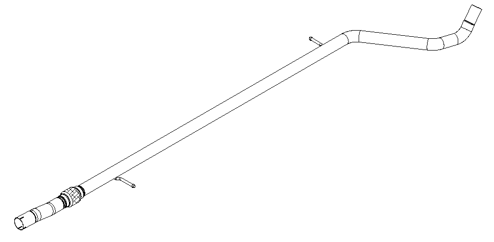 Tuyau d'échappement Vellerand 12286