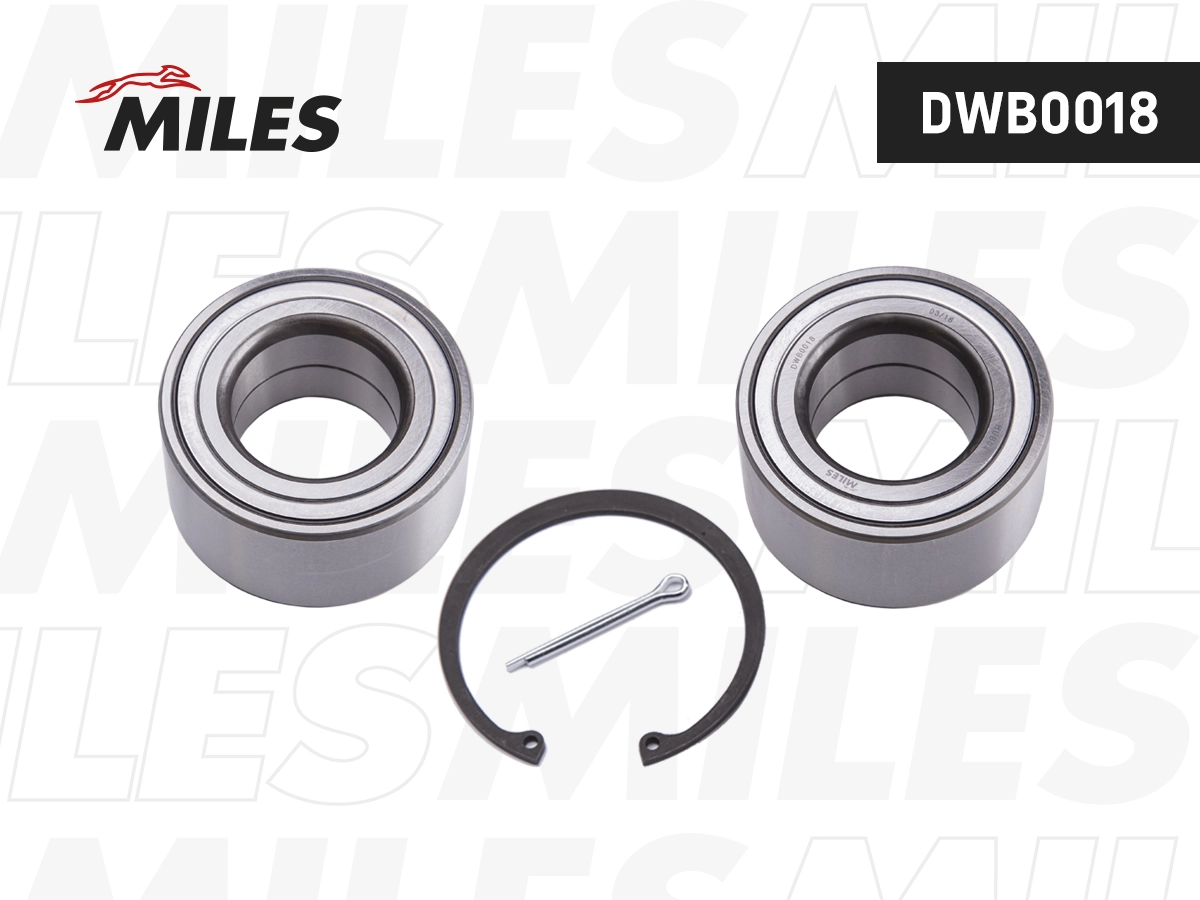 Kit de roulements de roue MILES DWB0018