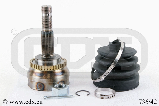 Jeu de joints, arbre de transmission CDX 736/42