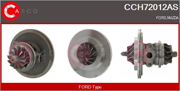 Groupe carter, turbocompresseur CASCO CCH72012AS