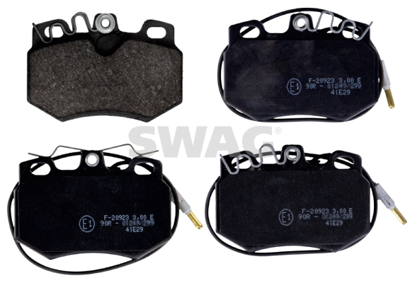 Kit de plaquettes de frein, frein à disque SWAG 64 11 6034