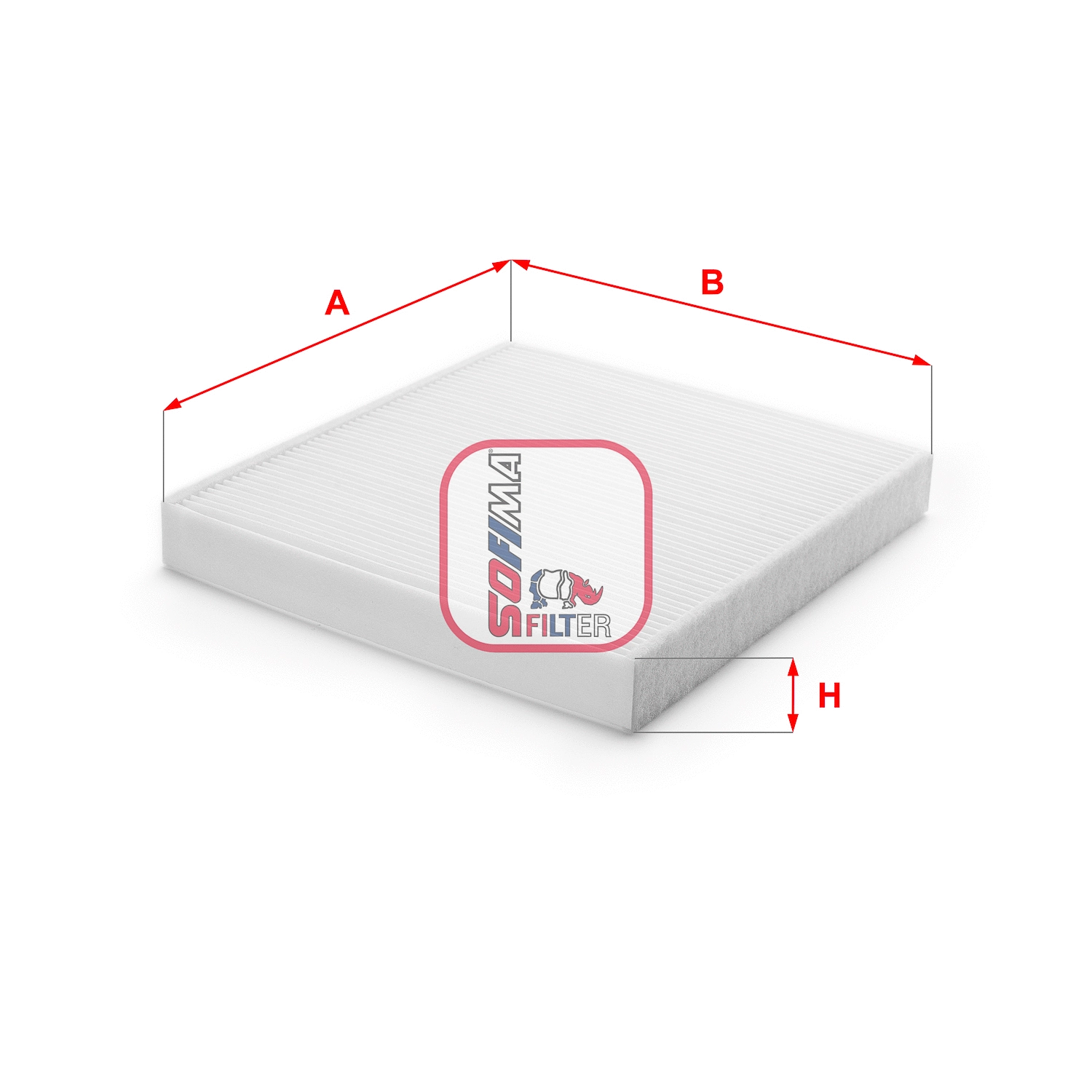 Filtre, air de l'habitacle SOFIMA S 3298 C