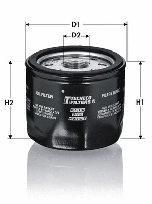 Filtre à huile TECNECO FILTERS OL7008