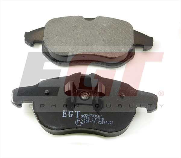 Kit de plaquettes de frein, frein à disque EGT 321733EGT