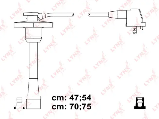Kit de câbles d'allumage LYNXAUTO SPC7524