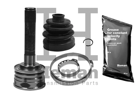 Jeu de joints, arbre de transmission HEMAN TJ06480