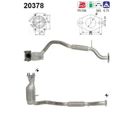 Catalyseur AS 20378