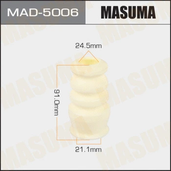 Butée élastique, suspension MASUMA MAD-5006