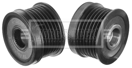 Poulie roue libre, alternateur BORG & BECK BBA5046