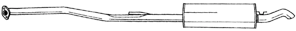 Silencieux arrière SIGAM 15657