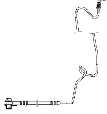 Flexible de frein CEF 518237