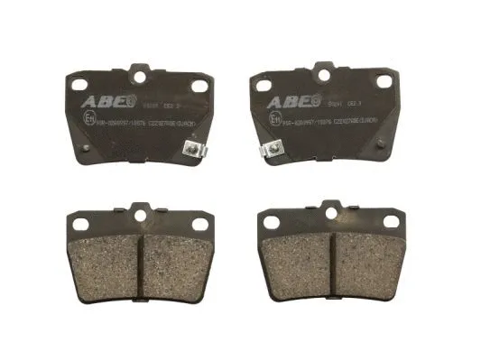 Kit de plaquettes de frein, frein à disque ABE C22027ABE