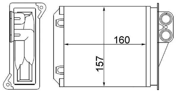 Système de chauffage MAHLE AH 168 000S