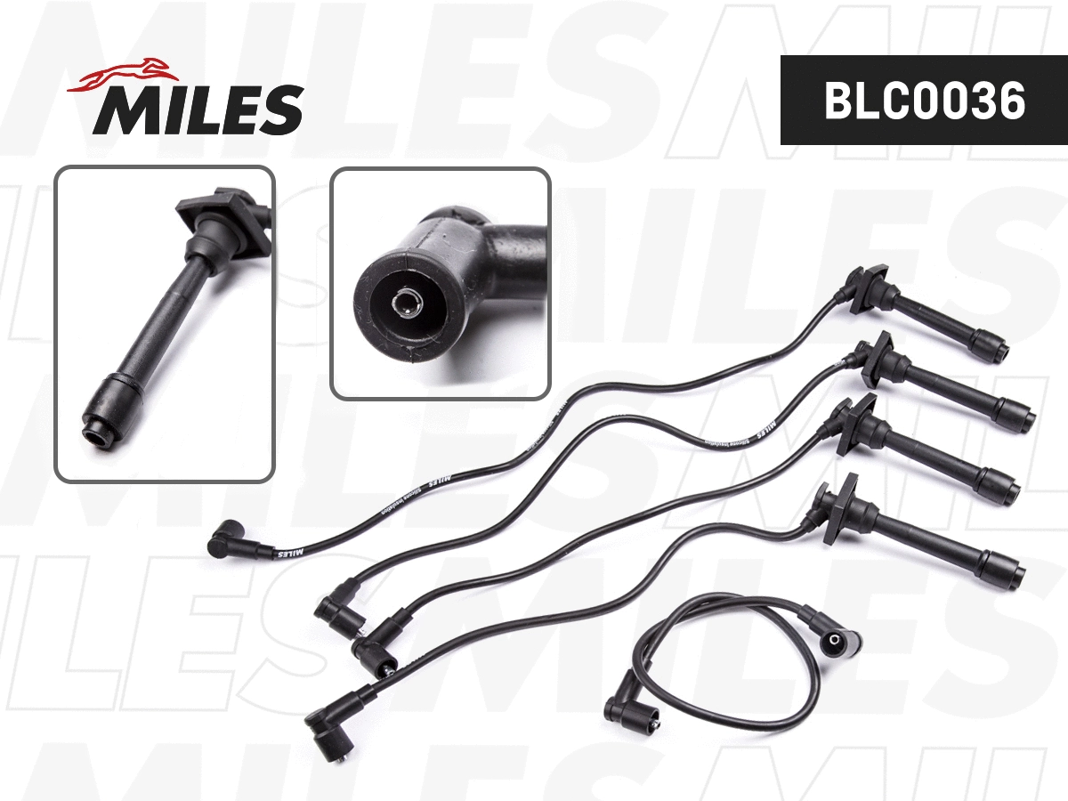 Kit de câbles d'allumage MILES BLC0036