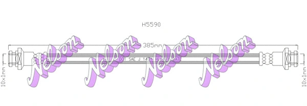 Flexible de frein KAWE H5590