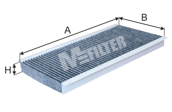 Filtre, air de l'habitacle MFILTER K 9037C