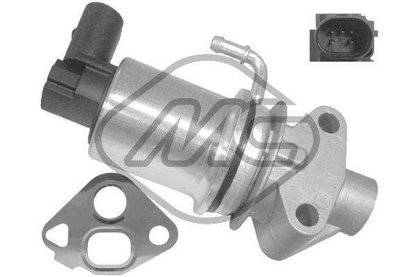 Vanne EGR, commande des gaz d'échappement Metalcaucho 93024