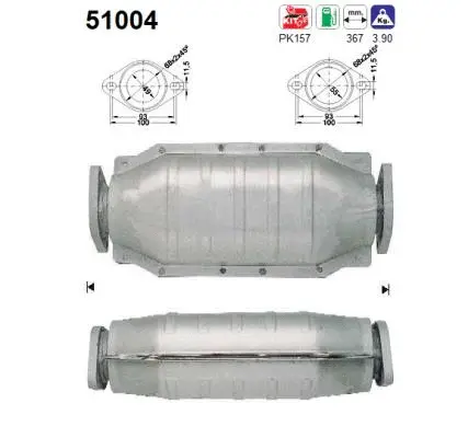 Catalyseur AS 51004