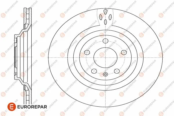 Disque de frein EUROREPAR 1642770580